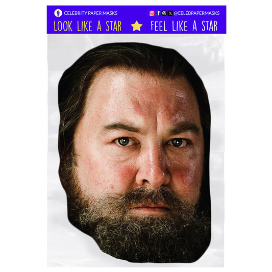 Mark Addy Mask Robert Baratheon Game of Thrones Celebrity Masks