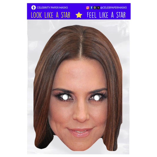 Melanie Chisholm Mask Sporty Spice Spice Girls Celebrity Masks