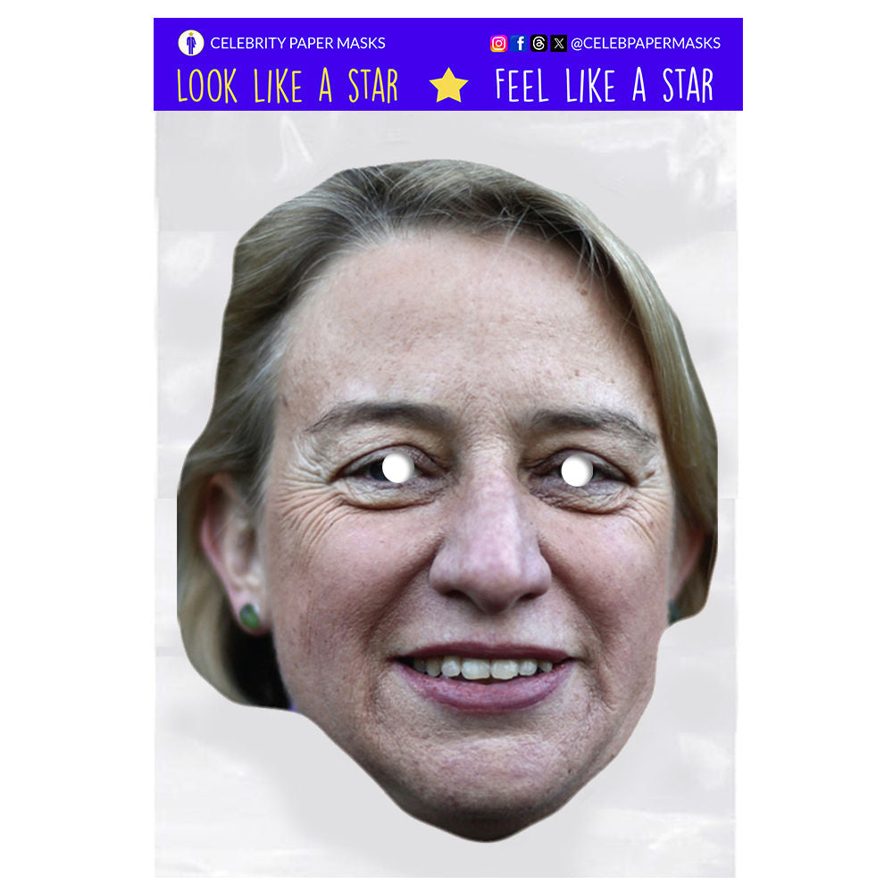 Natalie Bennett Mask Green Party UK Politician Masks