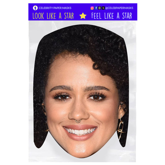 Nathalie Emmanuel Mask Emmanuel Missandei Game of Thrones Celebrity