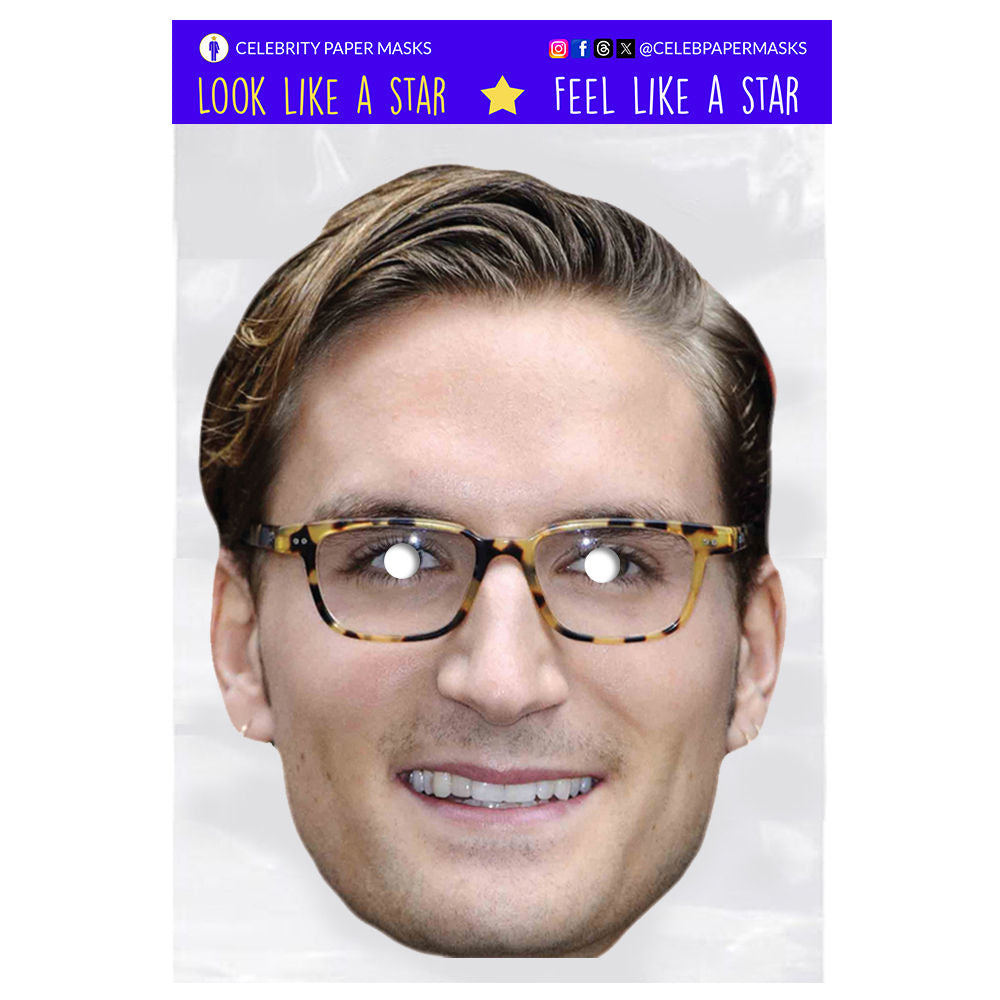 Ollie Proudlock Mask Made In Chelsea Personality Celebrity Masks