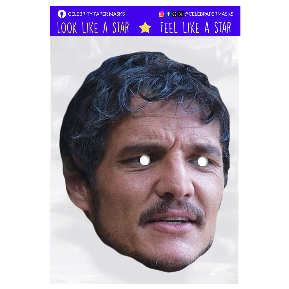 Pedro Pascal Mask Game of Thrones Actor Celebrity Masks – Celebrity ...