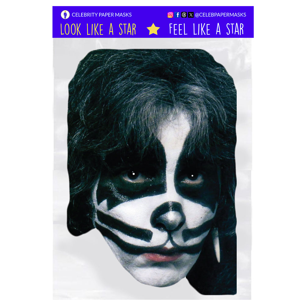 Peter Criss Mask Kiss Celebrity Musician Masks