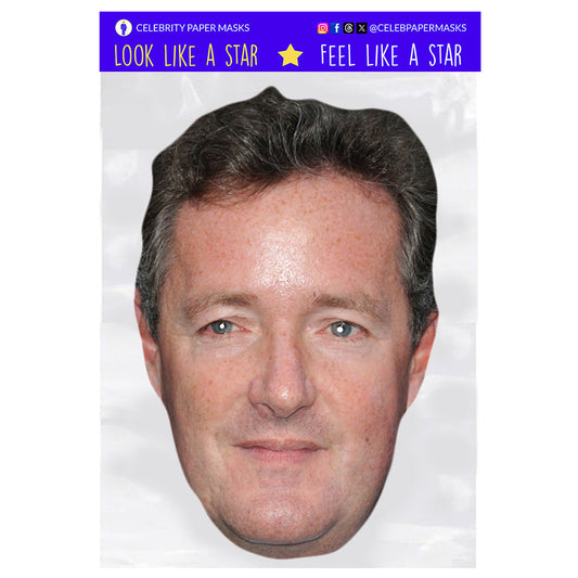 Piers Morgan Mask Presenter Celebrity Masks