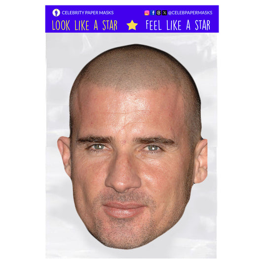 Dominic Purcell Mask Lincoln Burrows Prison Break Celebrity Masks