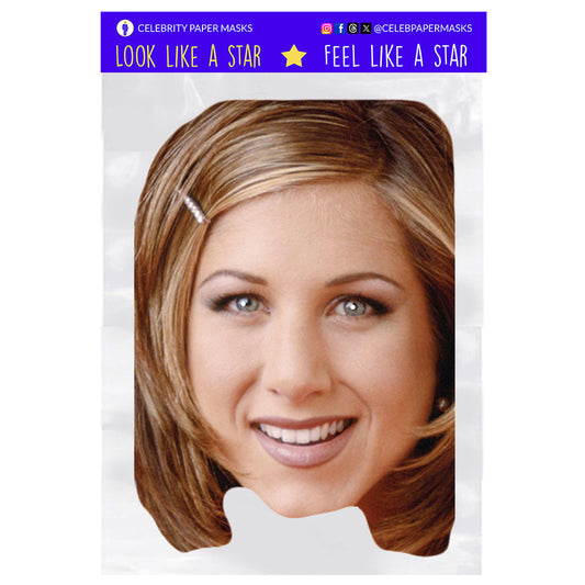 Jennifer Aniston Mask Rachel Green Friends Actress Celebrity Masks