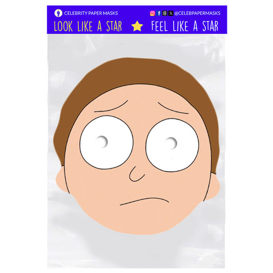 Morty Mask Rick And Morty Character Celebrity Masks