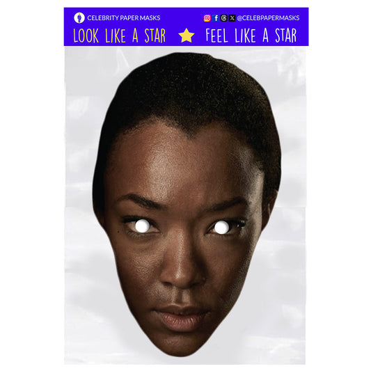 Sonequa Martin Green Mask Sasha Williams The Walking Dead Celebrity