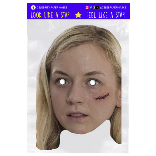 Emily Kinney Mask Beth The Walking Dead Actress Celebrity Masks