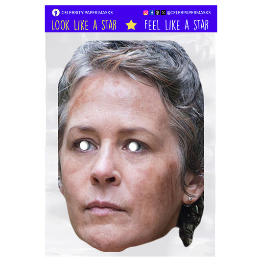 Melissa McBride Mask Carol Peletier The Walking Dead Celebrity Masks