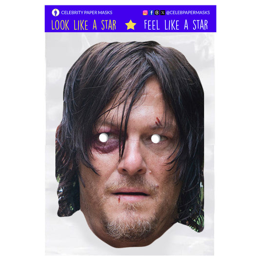 Norman Reedus Mask Daryl Dixon The Walking Dead Celebrity Masks