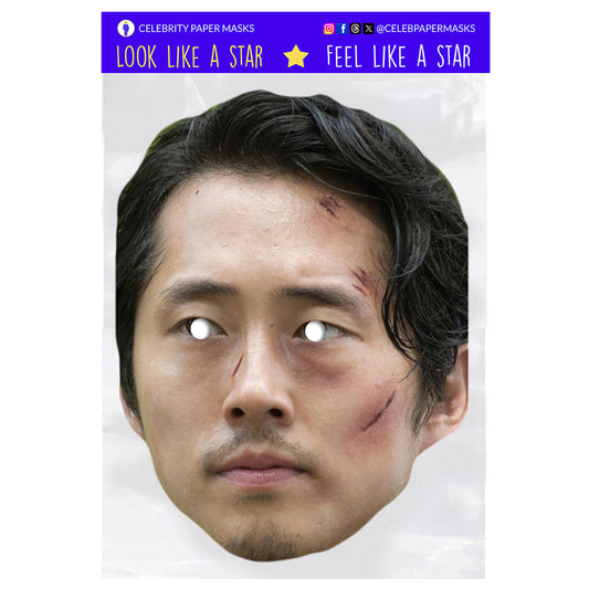 Rhee Steven Yeun Mask Glenn The Walking Dead Celebrity Masks