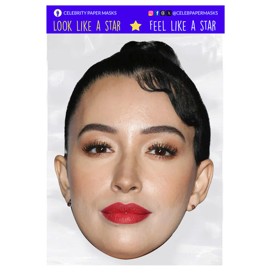 Christian Serratos Mask Rosita Espinosa The Walking Dead Celebrity