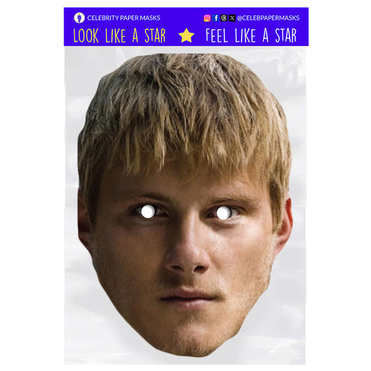 Alexander Ludwig Mask Bjorn Lothbrok Vikings Celebrity Masks