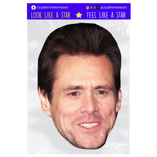 Jim Carrey Mask Comedian Actor Celebrity Masks