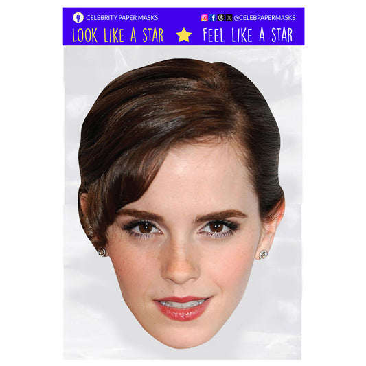 Emma Watson Mask Actress Celebrity Masks
