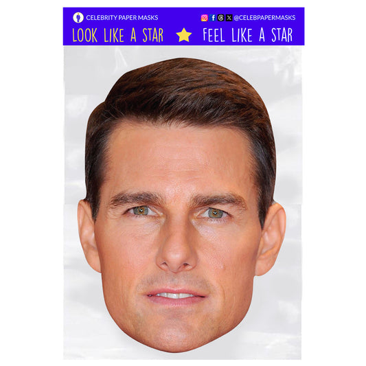 Tom Cruise Mask Actor Celebrity Masks