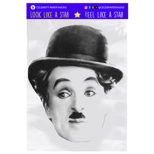 Charles Chaplin Mask Comedian Actor Celebrity Masks