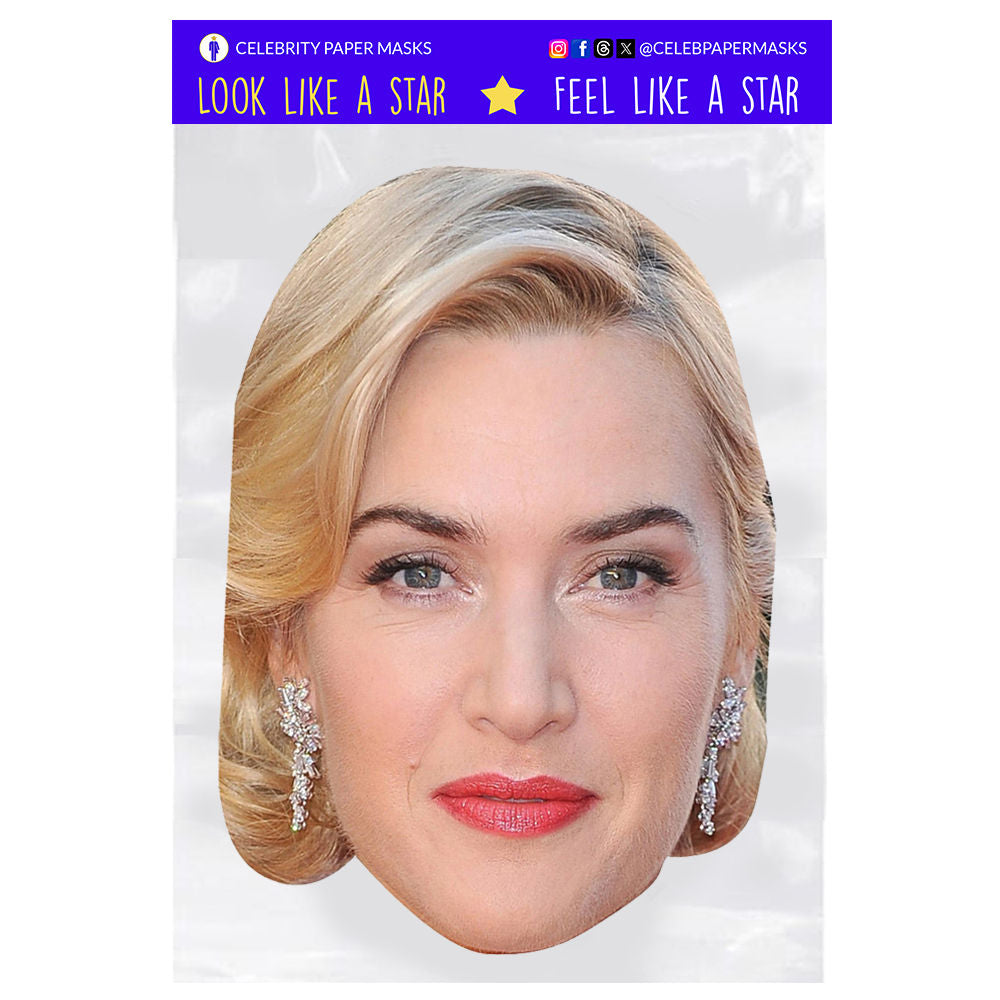 Kate Winslet Mask Titanic Actress Celebrity Masks