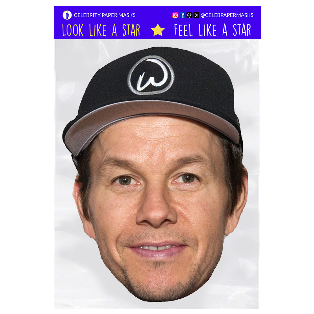 Mark Wahlberg Masks Actor Celebrity Mask