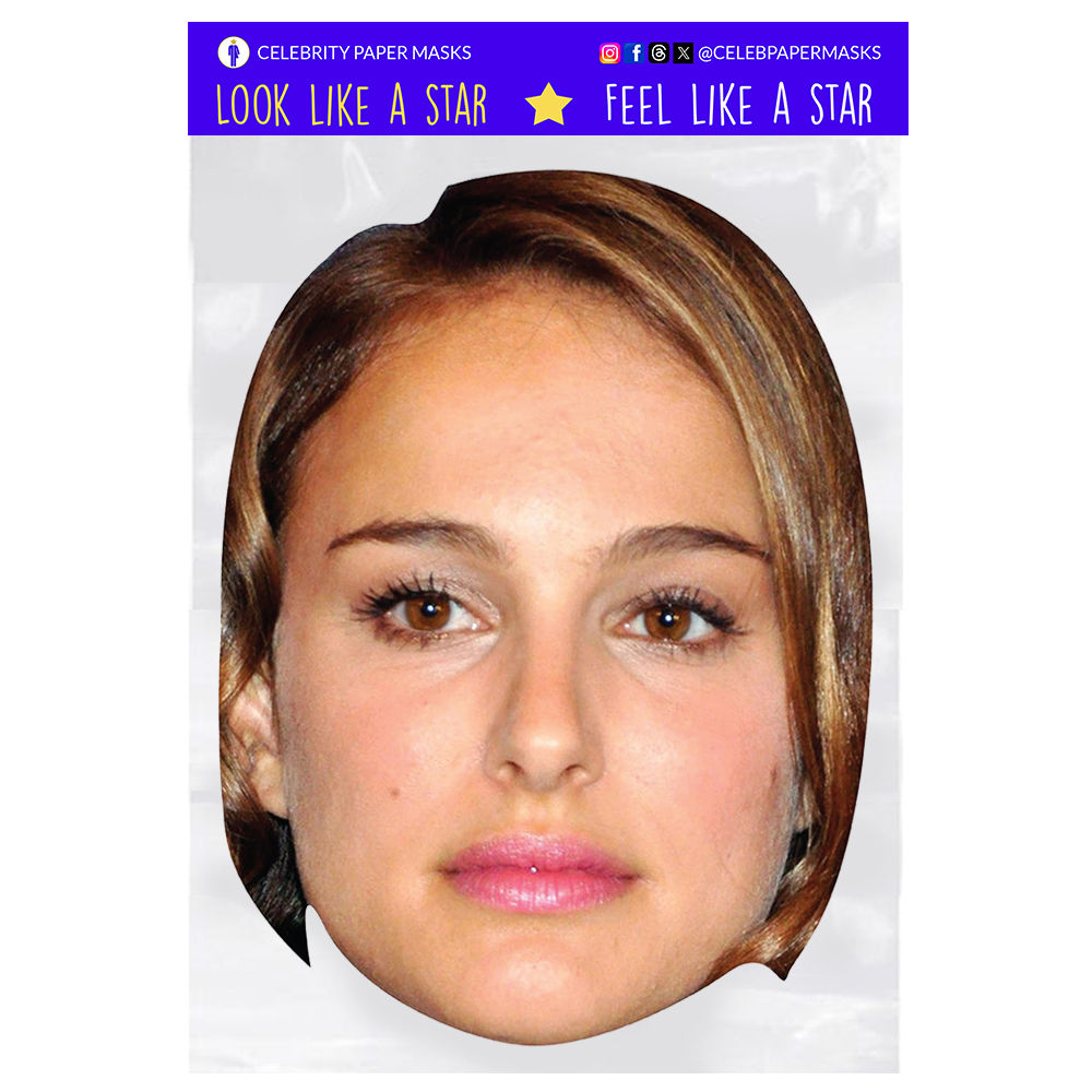 Natalie Portman Mask Actress Celebrity Masks