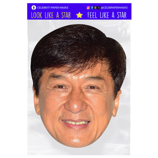 Jackie Chan Mask Actor Celebrity Masks