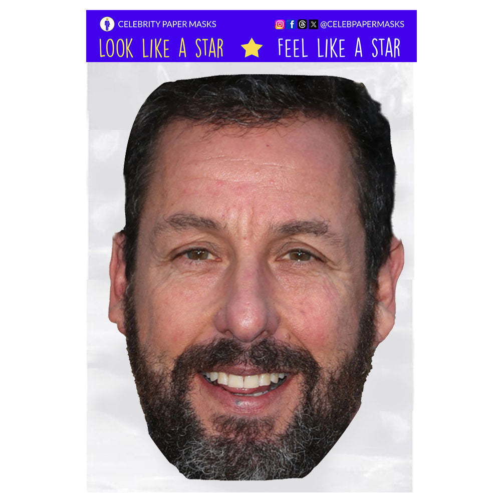 Adam Sandler Mask Actor Celebrity Masks