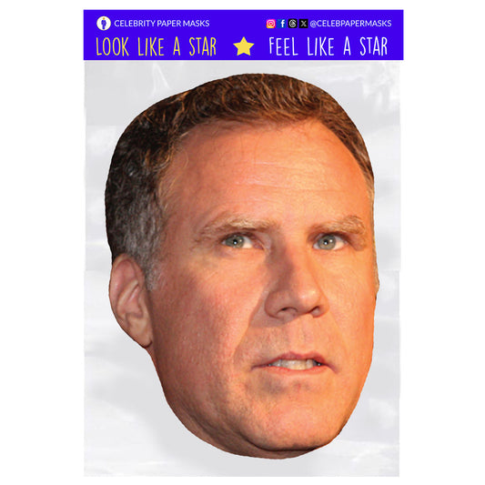 Will Ferrell Mask Actor Celebrity Masks
