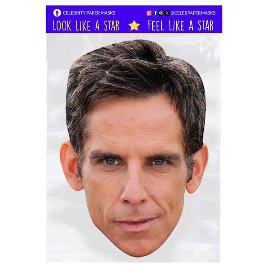 Ben Stiller Mask Actor Celebrity Masks