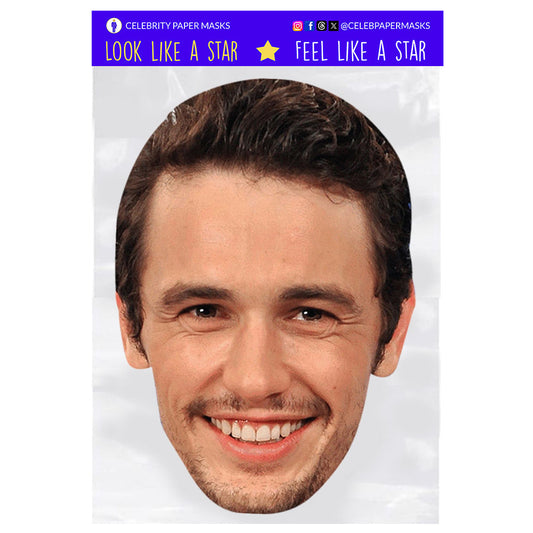 James Franco Mask Actor Celebrity Masks