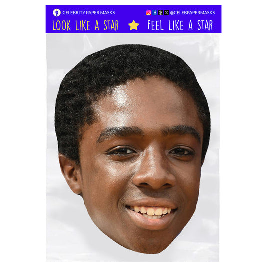 Caleb McLaughlin Mask Will Byers Stranger Things Celebrity Masks