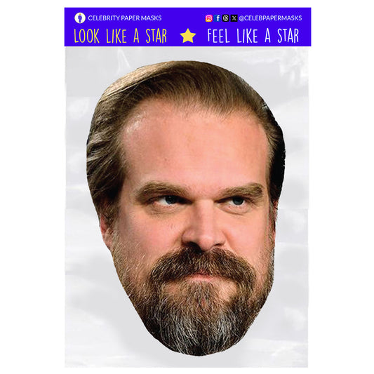 David Harbour Mask Max Mayfield Stranger Things Celebrity Masks