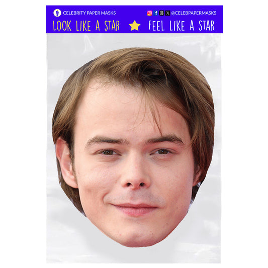 Charlie Heaton Mask Jim Hopper Stranger Things Celebrity Masks