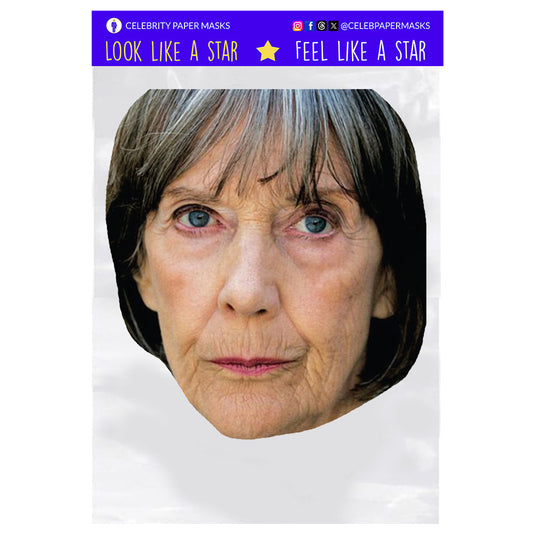 Eileen Atkins Mask Queen Mary The Crown Actress Celebrity Masks