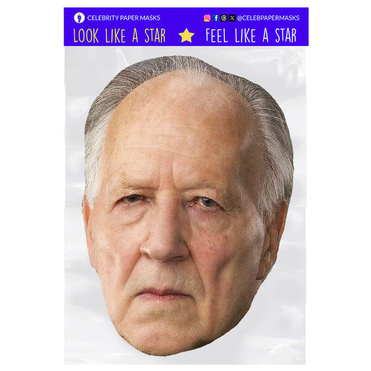 Werner Herzog Mask The Client The Mandalorian Celebrity Masks