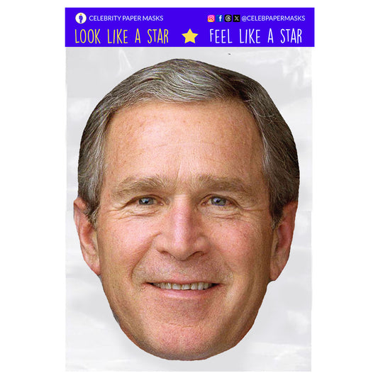 George W Bush Mask Republican Party United States Politician Masks