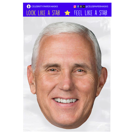 Mike Pence Mask Republican Party United States Politician Masks