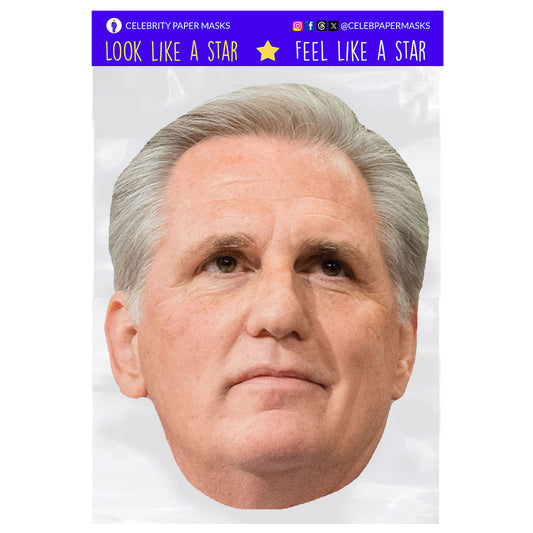 Kevin McCarthy Mask Republican Party United States Politician Masks