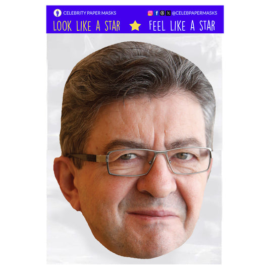 Jean Luc Melenchon Mask Renaissance France Politician Masks