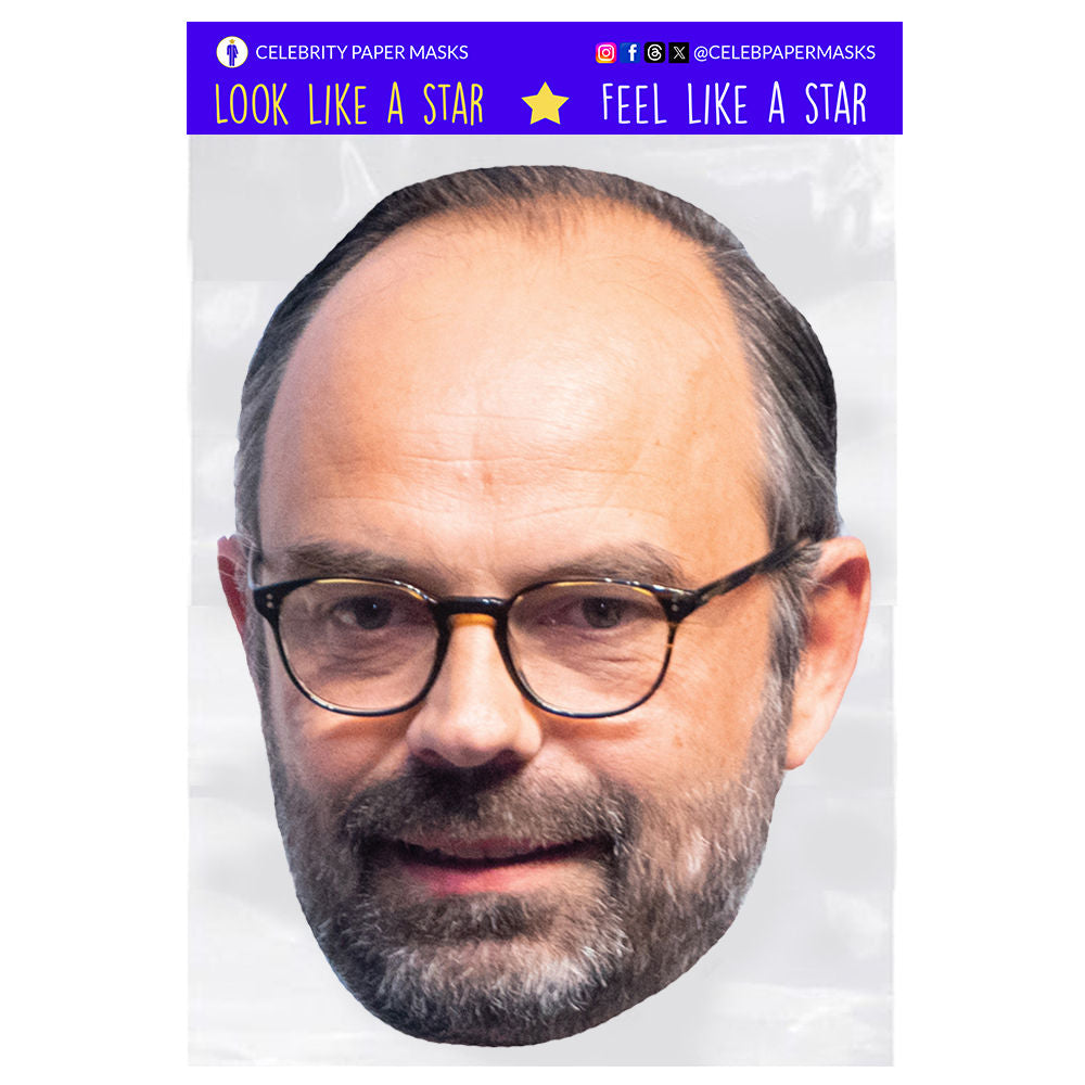 Edouard Philippe Mask The Republicans France Politician Masks