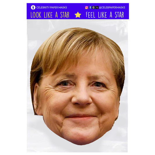 Angela Merkel Mask Democratic Party United States Politician Masks