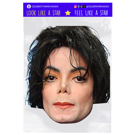 Michael Jackson Masks Celebrity Musician Mask
