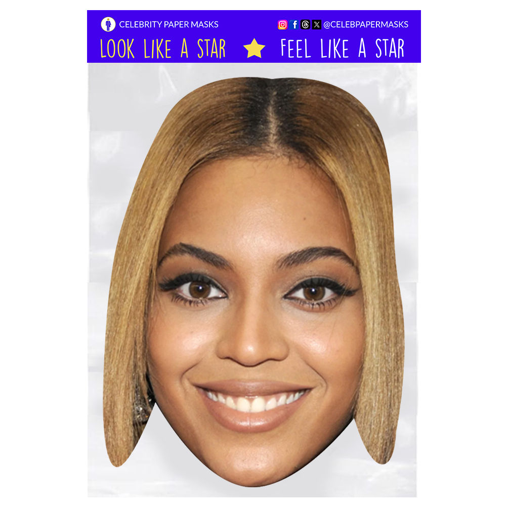 Beyonce Mask Celebrity Musician Masks