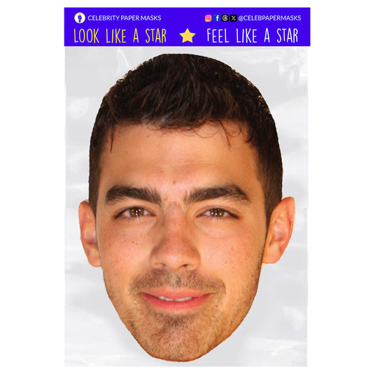 Joe Jonas Mask Jonas Brothers Celebrity Musician Masks