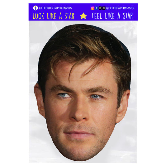 Chris Hemsworth Masks Actor Celebrity Mask
