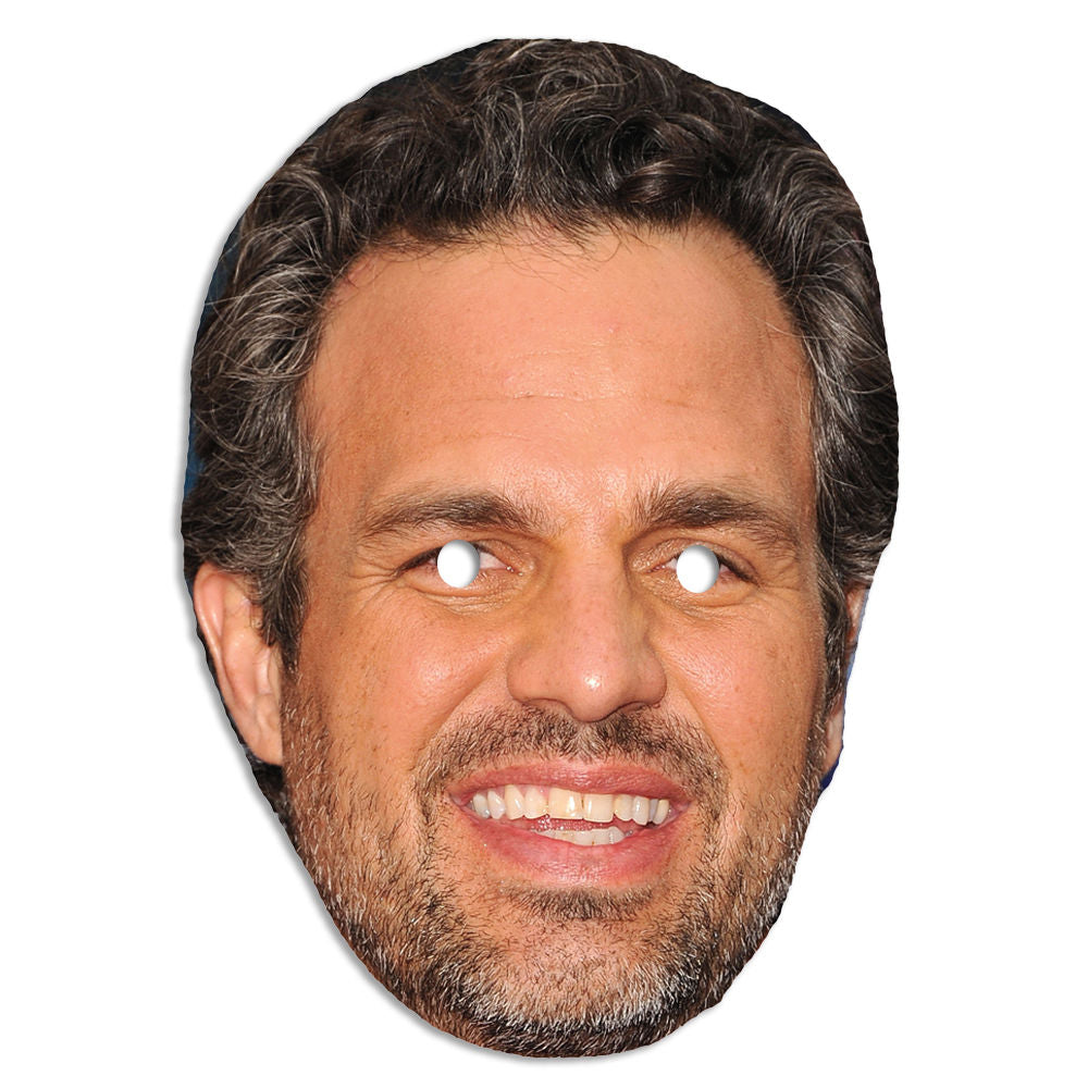 Mark Ruffalo Mask Actor Celebrity Masks – Celebrity Paper Masks