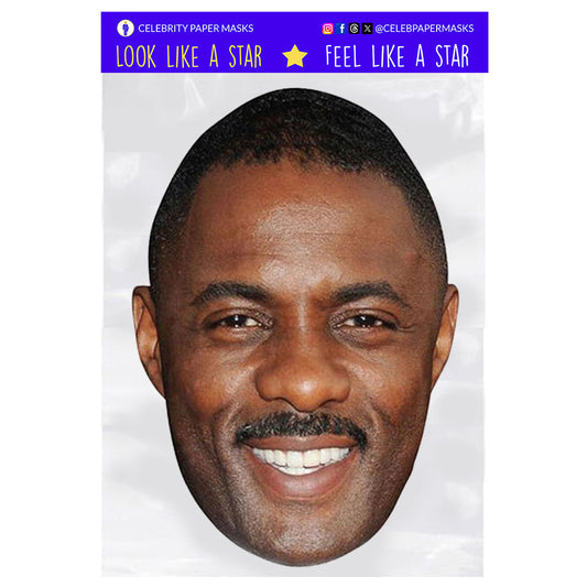 Idris Elba Mask Actor Celebrity Masks