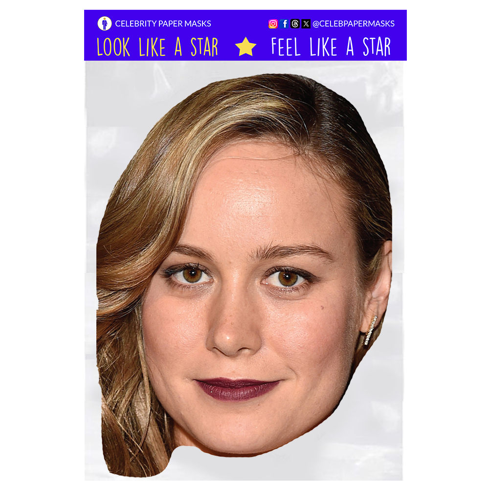 Brie Larson Mask Actress Celebrity Masks
