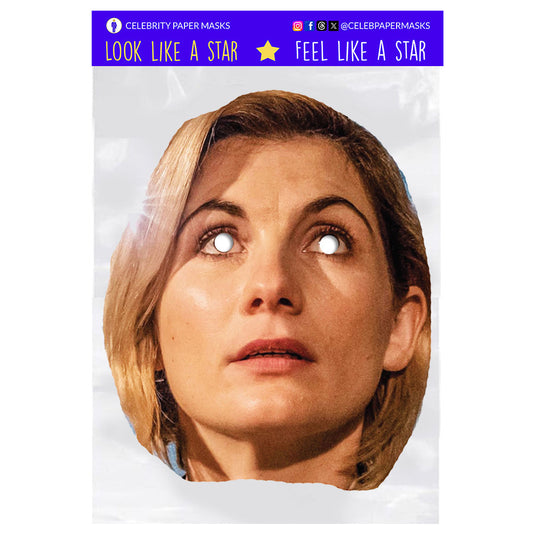 Jodie-Whittaker Mask  Celebrity Face Masks Actress 